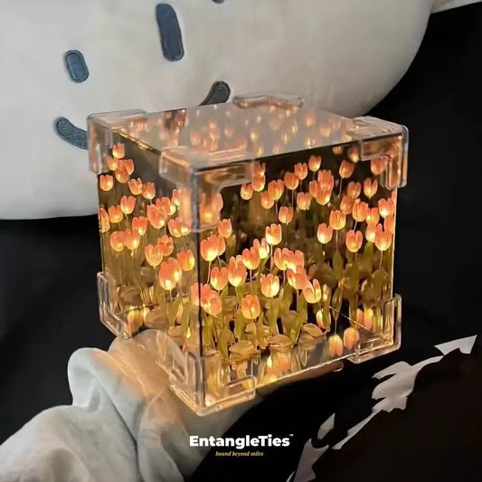 DIY Tulip NightGlow™ Lamp - EntangleTies™