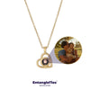 Starlit Memories Heart Necklace