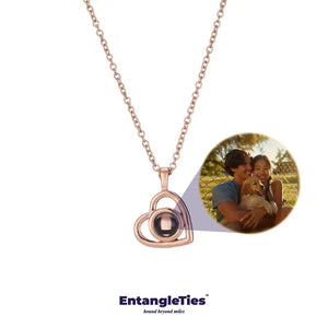 Starlit Memories Heart Necklace